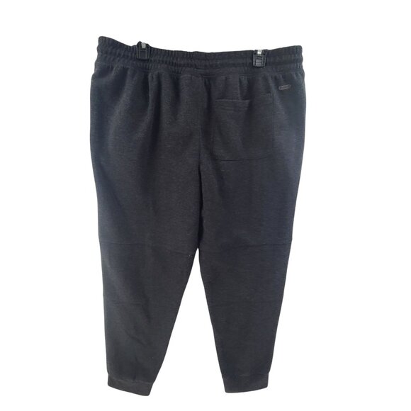 Spyder Mens XL Black Pull On Athletic Sweatpant Joggers Sweatpants Fleece - Picture 4 of 6